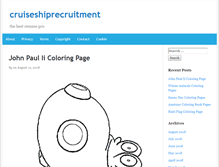 Tablet Screenshot of cruiseshiprecruitment.info